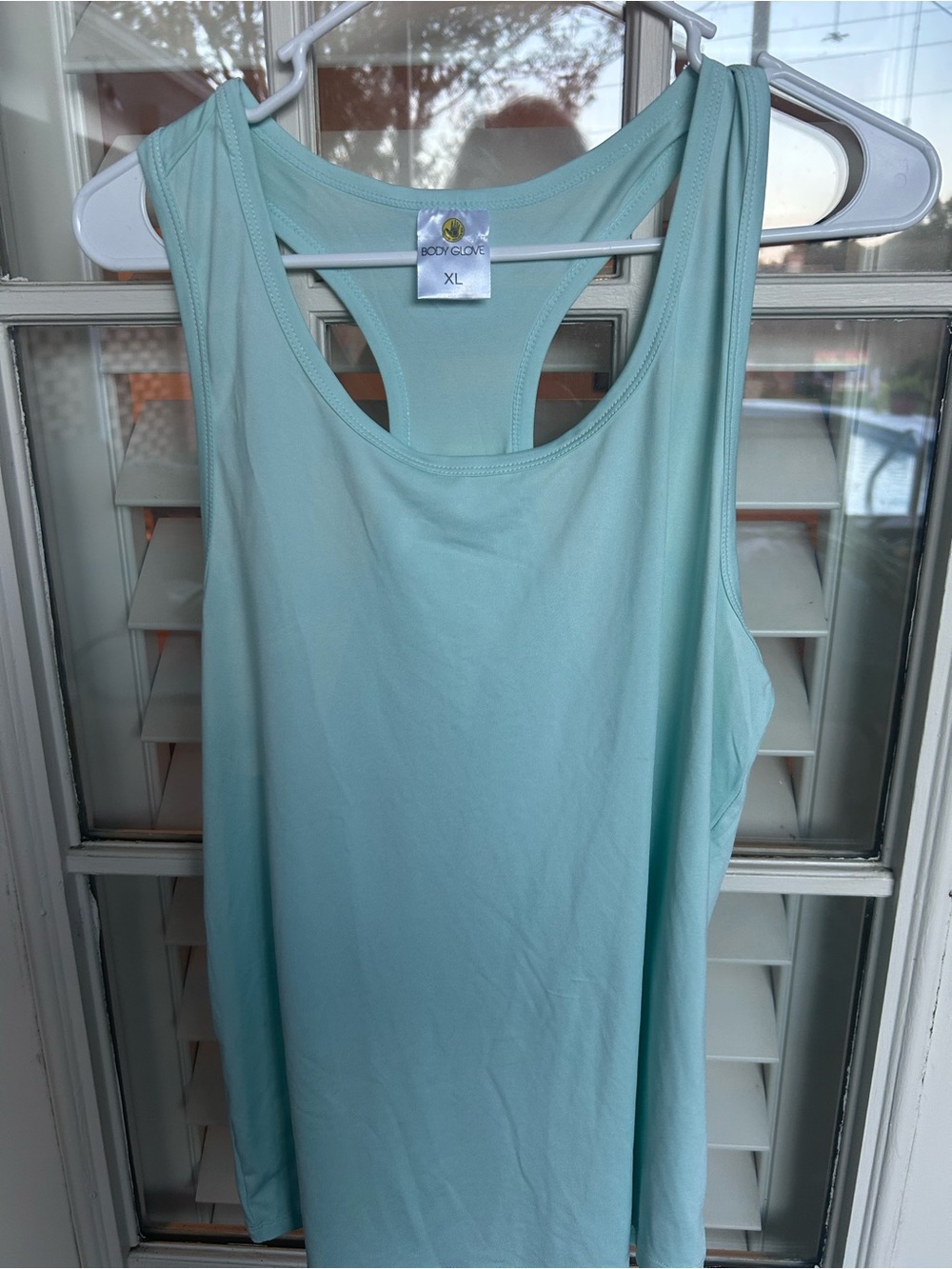 Body Glove Women's Racerback Tank Top - Aqua